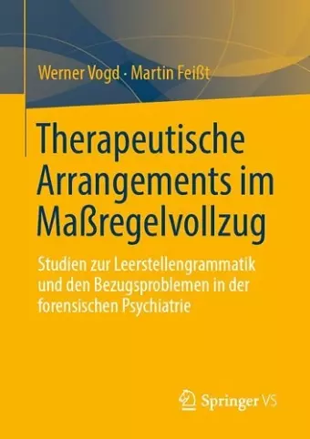 Therapeutische Arrangements im Maßregelvollzug cover