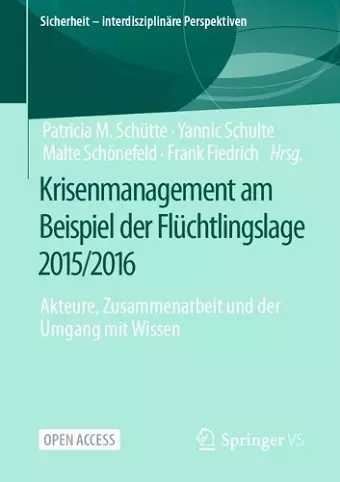 Krisenmanagement am Beispiel der Flüchtlingslage 2015/2016 cover