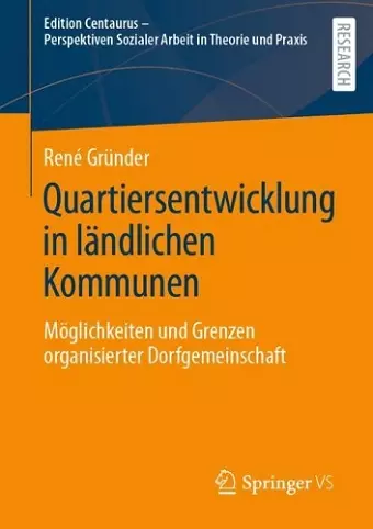 Quartiersentwicklung in ländlichen Kommunen cover