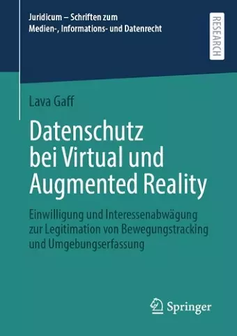 Datenschutz bei Virtual und Augmented Reality cover