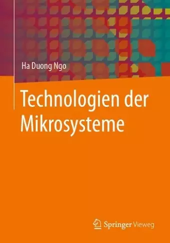 Technologien der Mikrosysteme cover