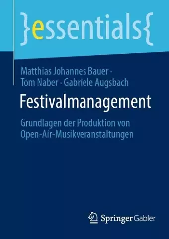 Festivalmanagement cover