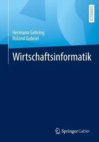 Wirtschaftsinformatik cover