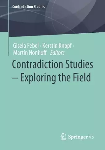 Contradiction Studies – Exploring the Field cover