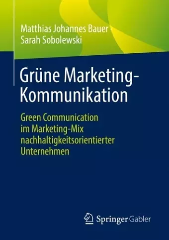 Grüne Marketing-Kommunikation cover