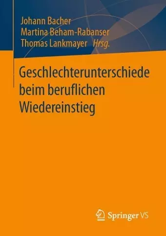 Geschlechterunterschiede beim beruflichen Wiedereinstieg cover