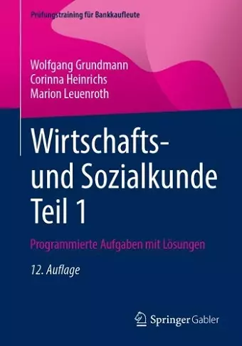 Wirtschafts- und Sozialkunde Teil 1 cover