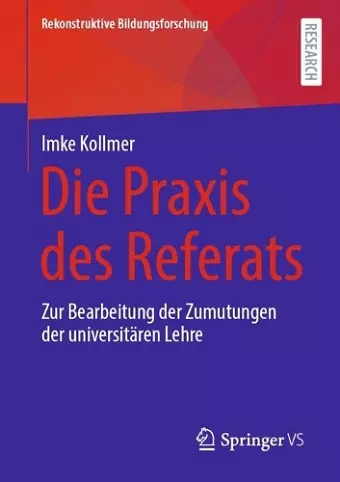 Die Praxis des Referats cover