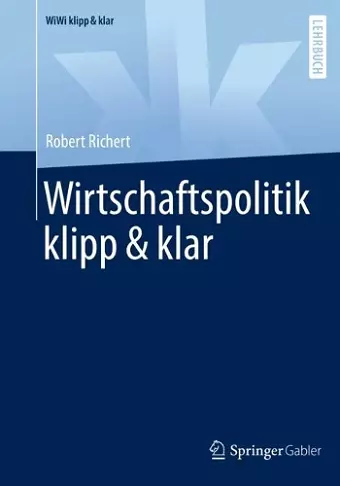 Wirtschaftspolitik klipp & klar cover