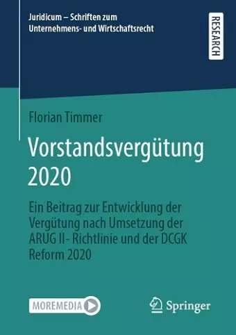 Vorstandsvergütung 2020 cover