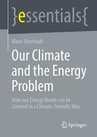 Our Climate and the Energy Problem cover