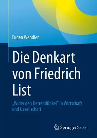 Die Denkart von Friedrich List cover