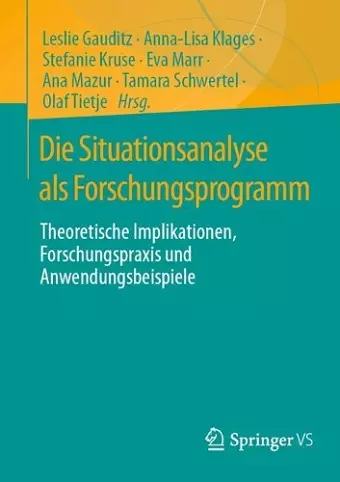 Die Situationsanalyse als Forschungsprogramm cover