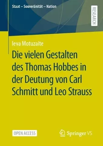 Die vielen Gestalten des Thomas Hobbes in der Deutung von Carl Schmitt und Leo Strauss cover