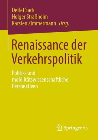 Renaissance der Verkehrspolitik cover