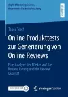 Online Produkttests zur Generierung von Online Reviews cover