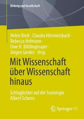 Mit Wissenschaft über Wissenschaft hinaus cover