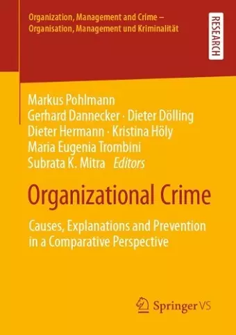 Organizational Crime cover