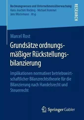 Grundsätze ordnungsmäßiger Rückstellungsbilanzierung cover