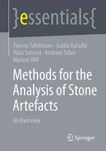 Methods for the Analysis of Stone Artefacts cover