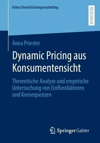 Dynamic Pricing aus Konsumentensicht cover