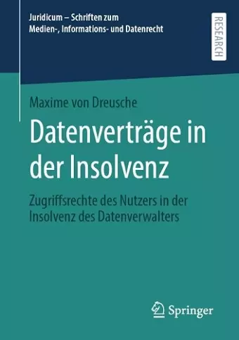 Datenverträge in der Insolvenz cover