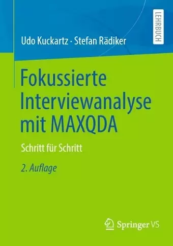 Fokussierte Interviewanalyse mit MAXQDA cover