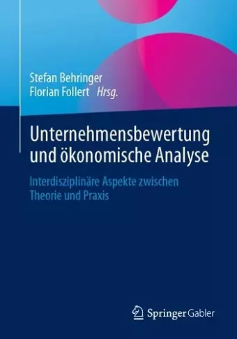 Unternehmensbewertung und ökonomische Analyse cover