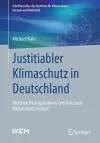 Justitiabler Klimaschutz in Deutschland cover