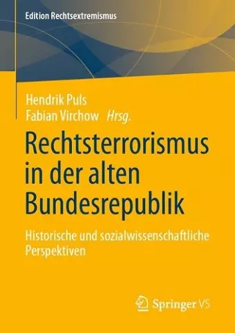 Rechtsterrorismus in der alten Bundesrepublik cover