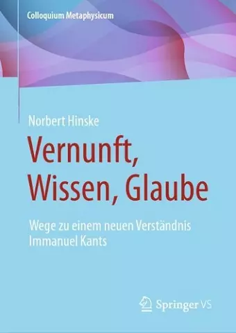 Vernunft, Wissen, Glaube cover
