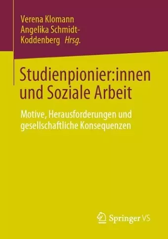 Studienpionier:innen und Soziale Arbeit cover