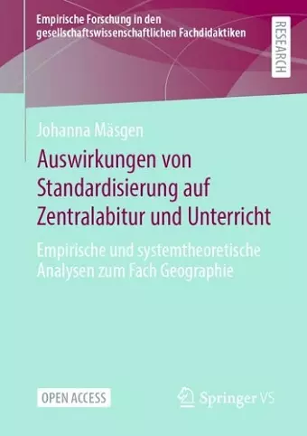 Auswirkungen von Standardisierung auf Zentralabitur und Unterricht cover