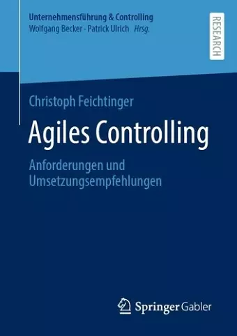 Agiles Controlling cover