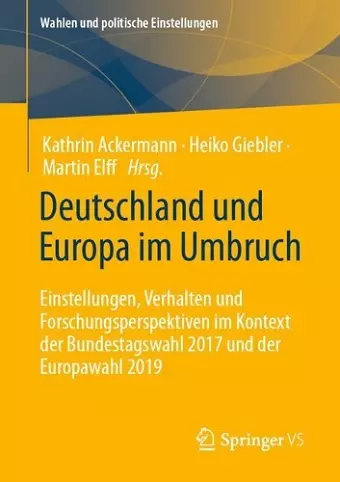 Deutschland und Europa im Umbruch cover