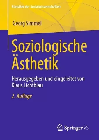 Soziologische Ästhetik cover
