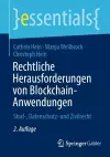 Rechtliche Herausforderungen von Blockchain-Anwendungen cover