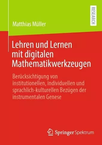 Lehren und Lernen mit digitalen Mathematikwerkzeugen cover