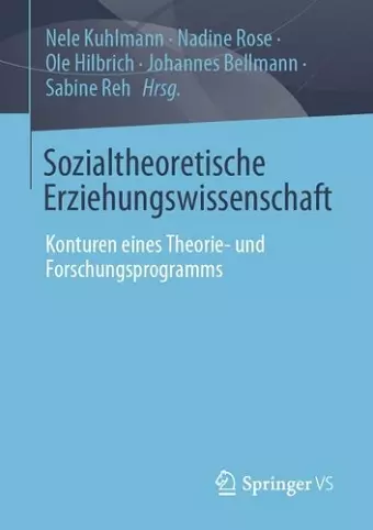 Sozialtheoretische Erziehungswissenschaft cover