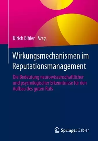 Wirkungsmechanismen im Reputationsmanagement cover
