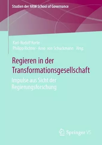 Regieren in der Transformationsgesellschaft cover