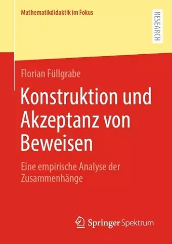 Konstruktion und Akzeptanz von Beweisen cover