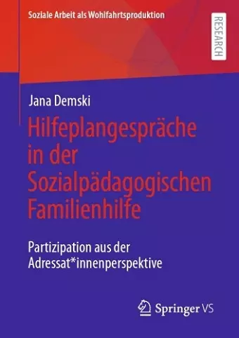 Hilfeplangespräche in der Sozialpädagogischen Familienhilfe cover