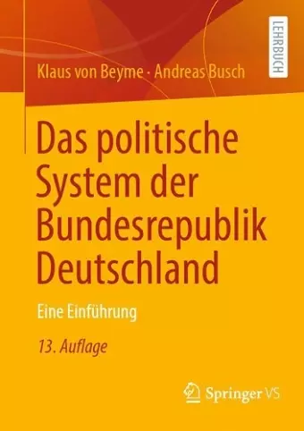 Das politische System der Bundesrepublik Deutschland cover