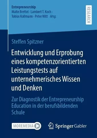 Entwicklung und Erprobung eines kompetenzorientierten Leistungstests auf unternehmerisches Wissen und Denken cover