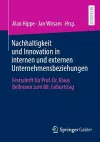 Nachhaltigkeit und Innovation in internen und externen Unternehmensbeziehungen cover