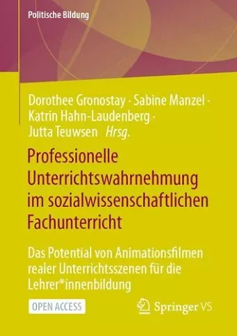 Professionelle Unterrichtswahrnehmung im sozialwissenschaftlichen Fachunterricht cover