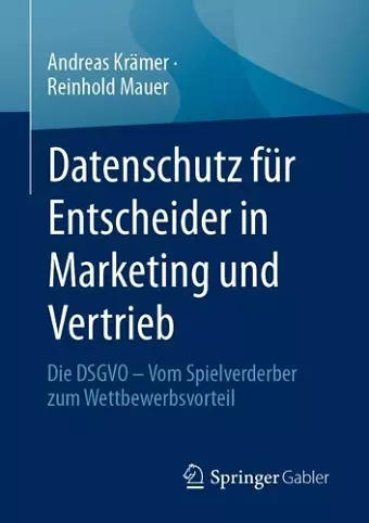 Datenschutz für Entscheider in Marketing und Vertrieb cover