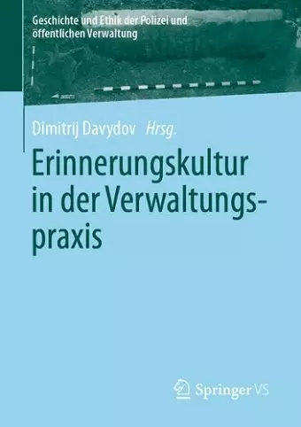 Erinnerungskultur in der Verwaltungspraxis cover