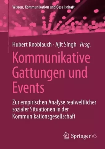 Kommunikative Gattungen und Events cover